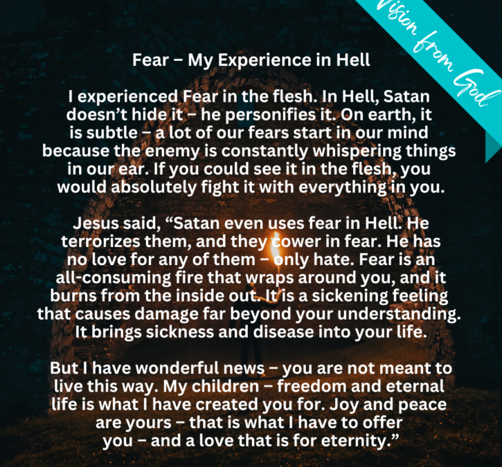 Fear – My Experience in Hell