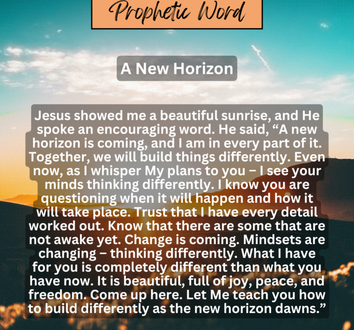 A New Horizon
