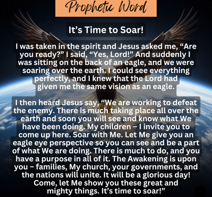 It’s Time to Soar!