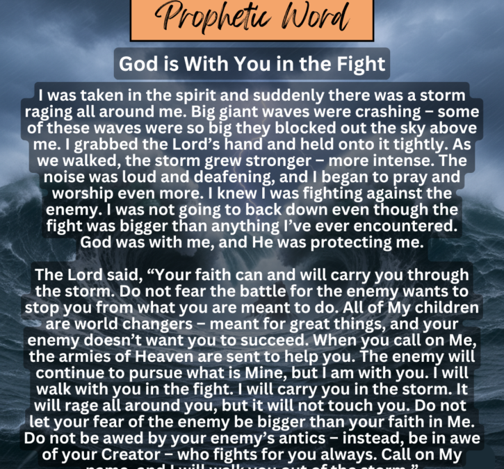 God is With You in the Fight