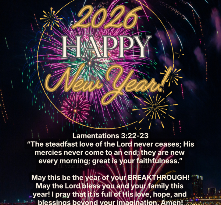 2026 HAPPY NEW YEAR!